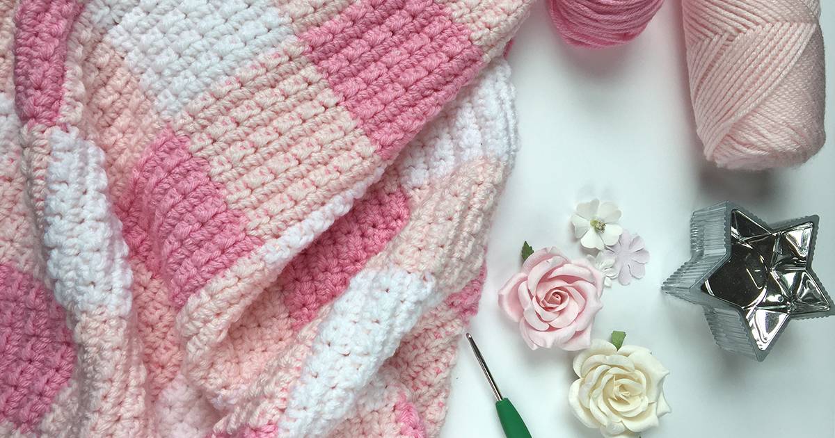 27 Pink Crochet Blanket Patterns Image