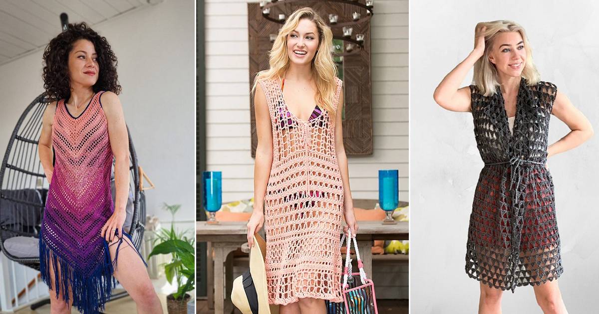 37 Easy Crochet Dress Patterns Image