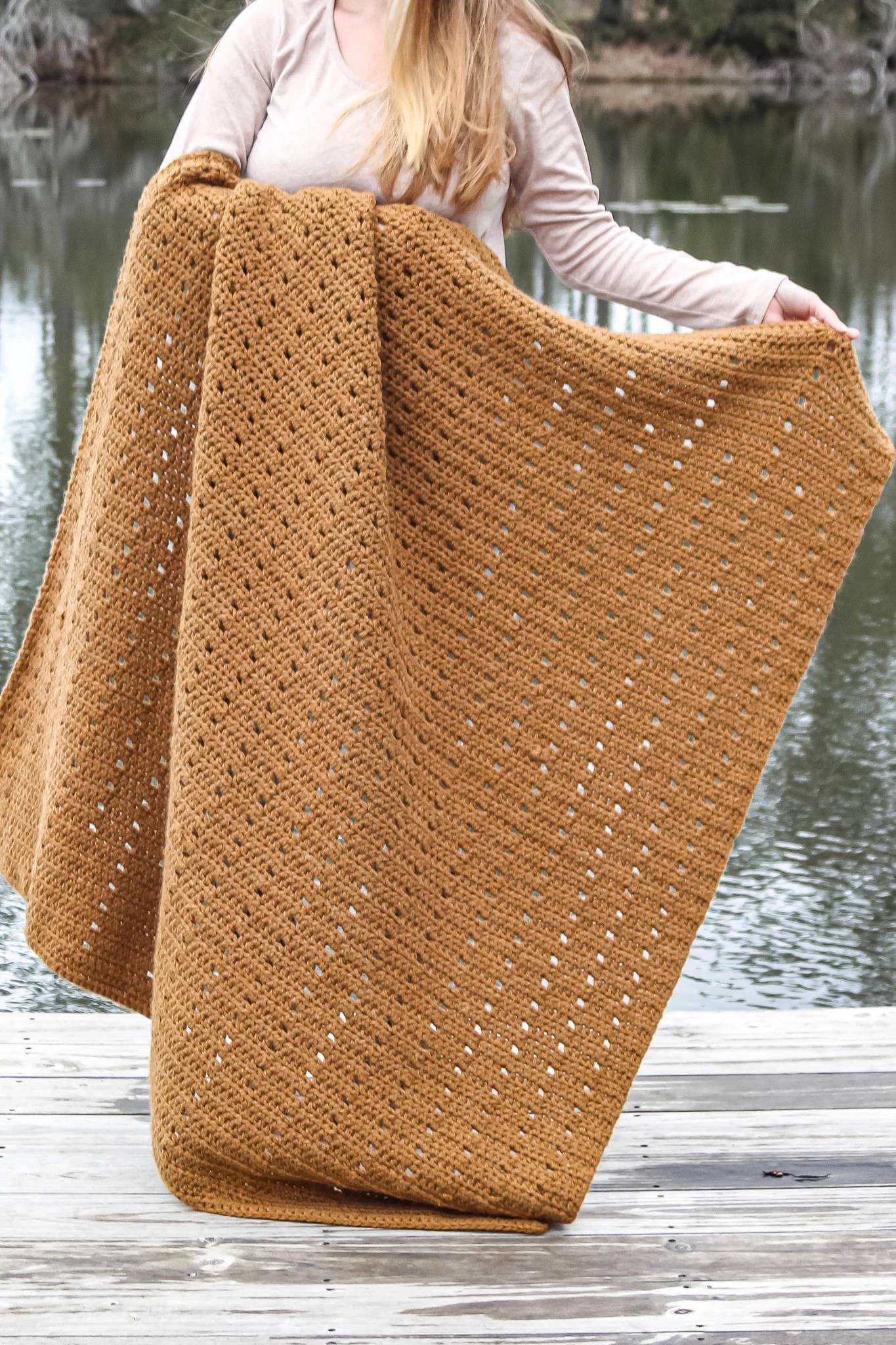 29 7 Weight Yarn Crochet Blanket Patterns Image