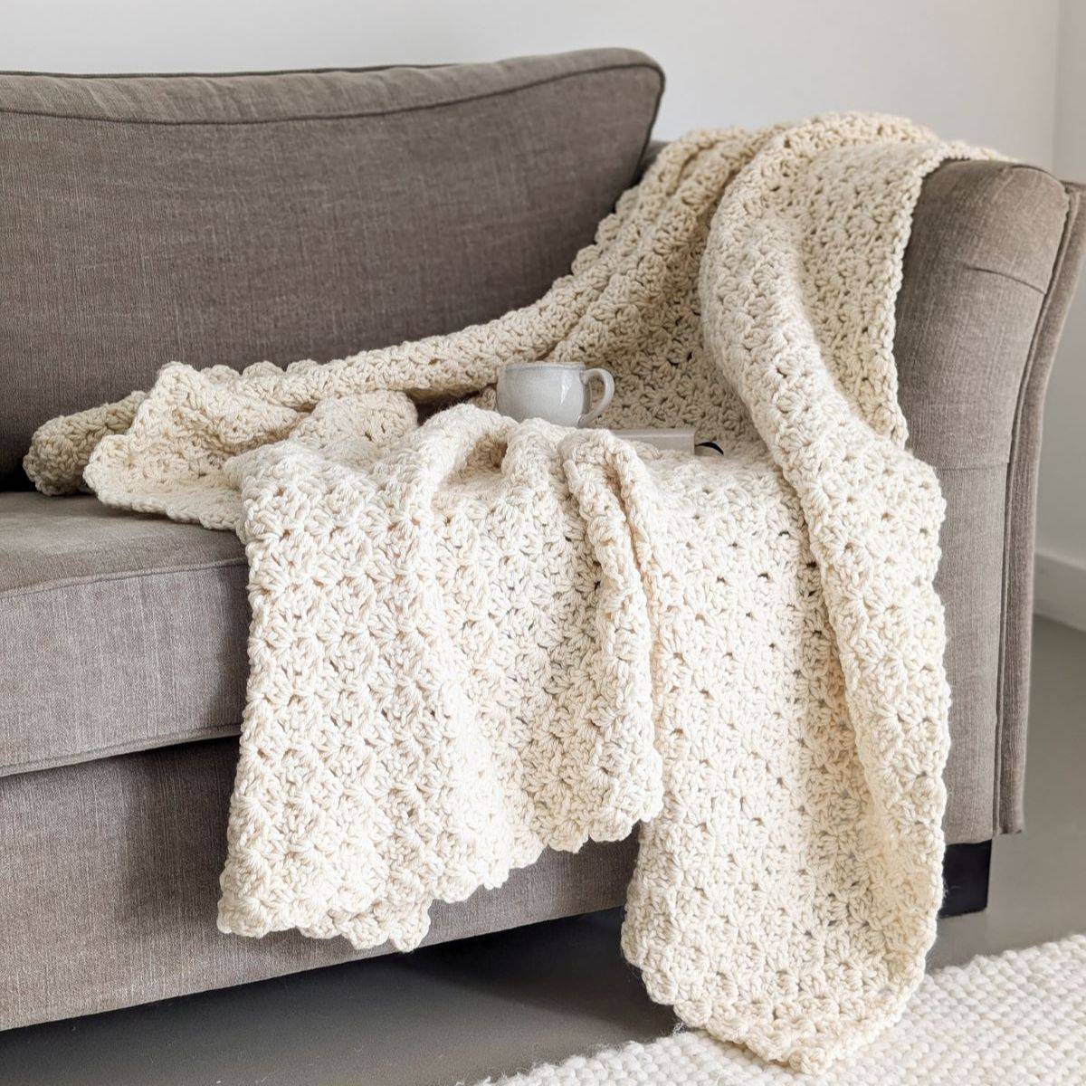 29 7 Weight Yarn Crochet Blanket Patterns Image