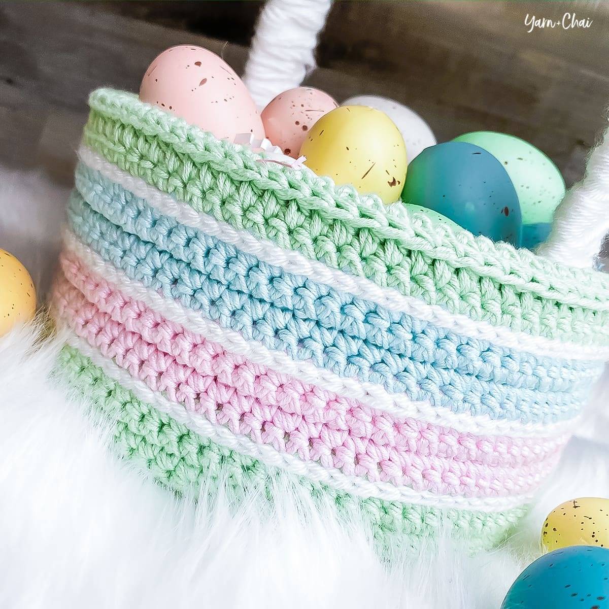 37 Crochet Easter Basket Patterns Image