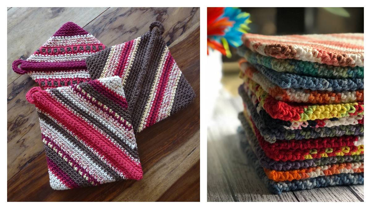 29 Crochet Pot Holders Patterns Image