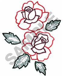 8 Applique Roses Patterns Image
