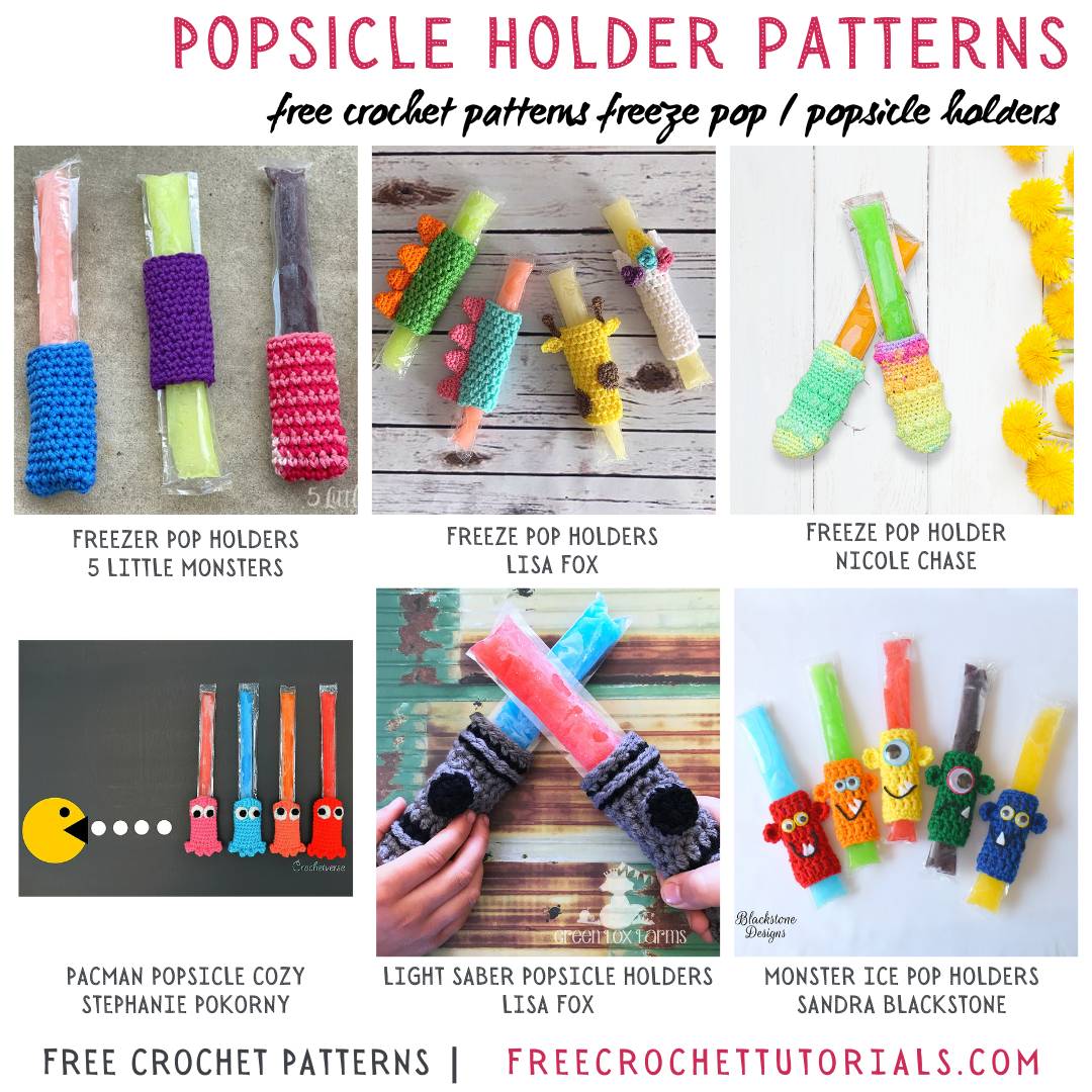 31 Crochet Freeze Pop Holder Patterns Image