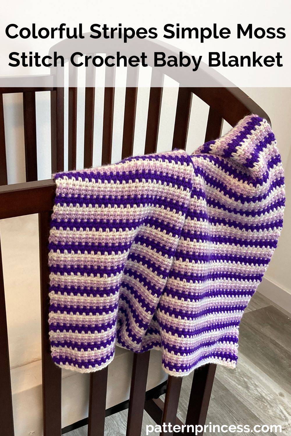 25 Moss Stitch Blanket Patterns Image