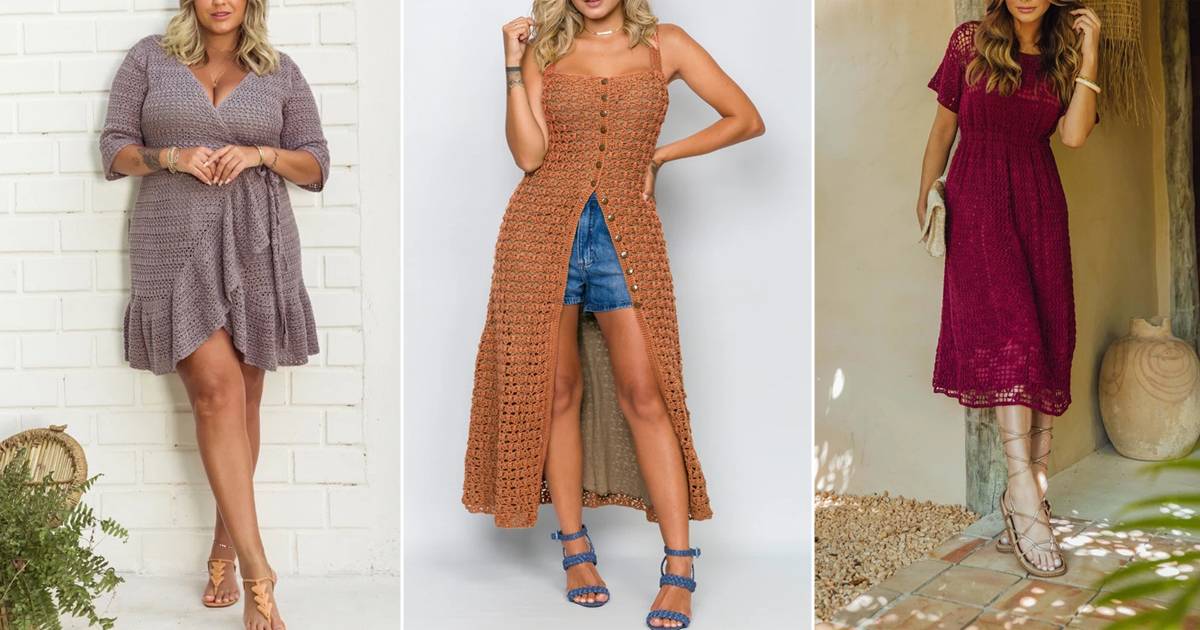 37 Easy Crochet Dress Patterns Image