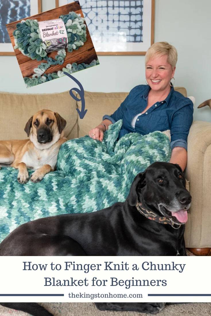 18 Finger Knit Baby Blanket Patterns Image