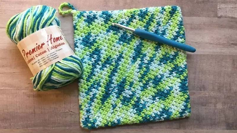 37 Tunisian Crochet Pot Holders Patterns Image