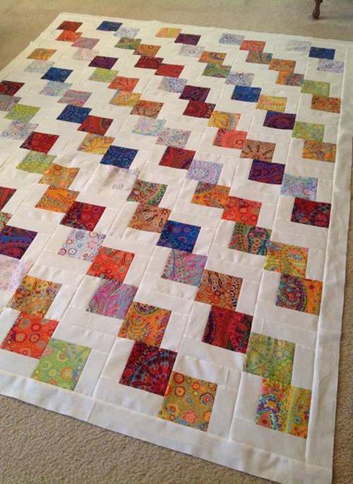 27 EPP Quilt Patterns Tumbling Blocks Image