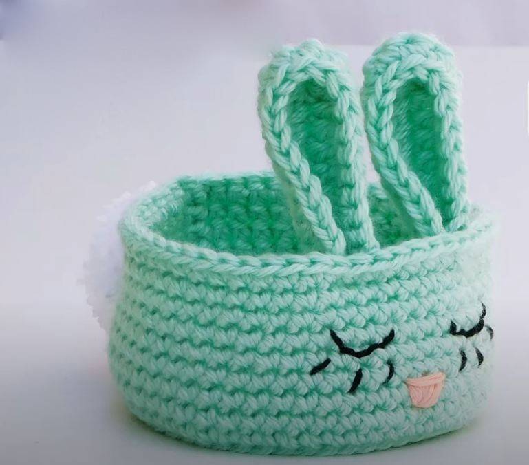 37 Crochet Easter Basket Patterns Image