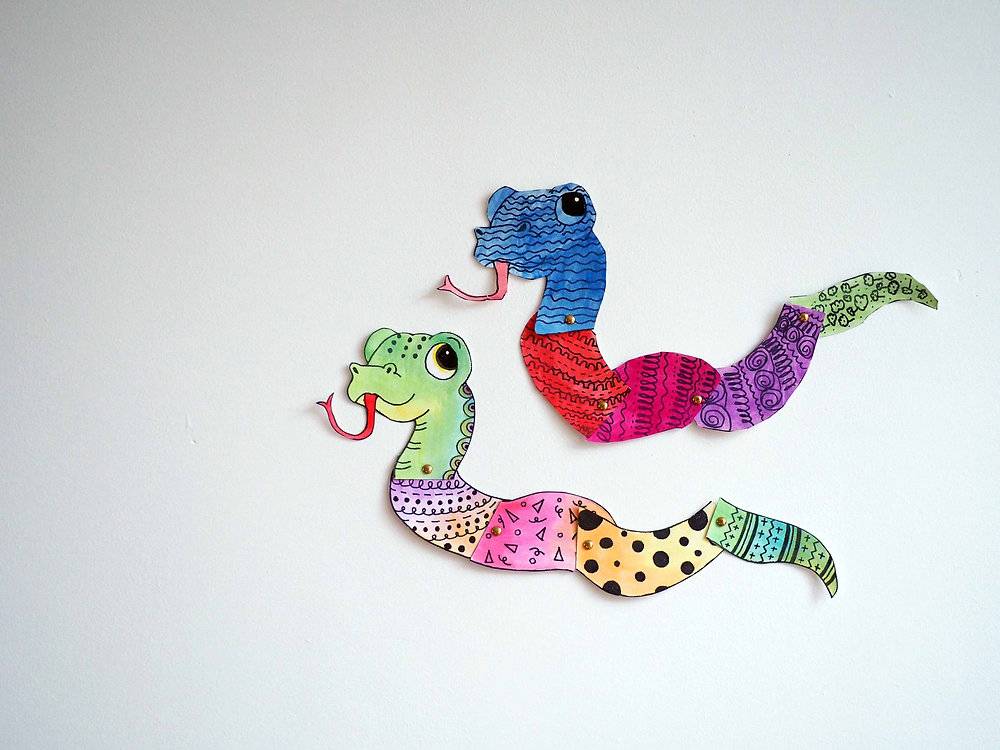 29 Snake Crafts for Kids Ideas Image
