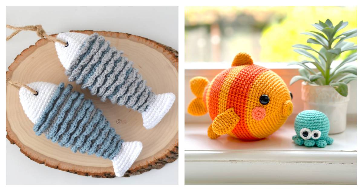 18 Crochet Bass Fish Patterns Image