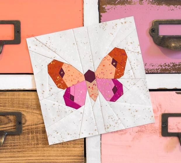 20 English Paper Piecing Butterfly Patterns Image