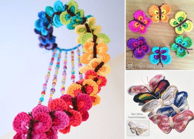 33 Crochet Butterfly Patterns Image
