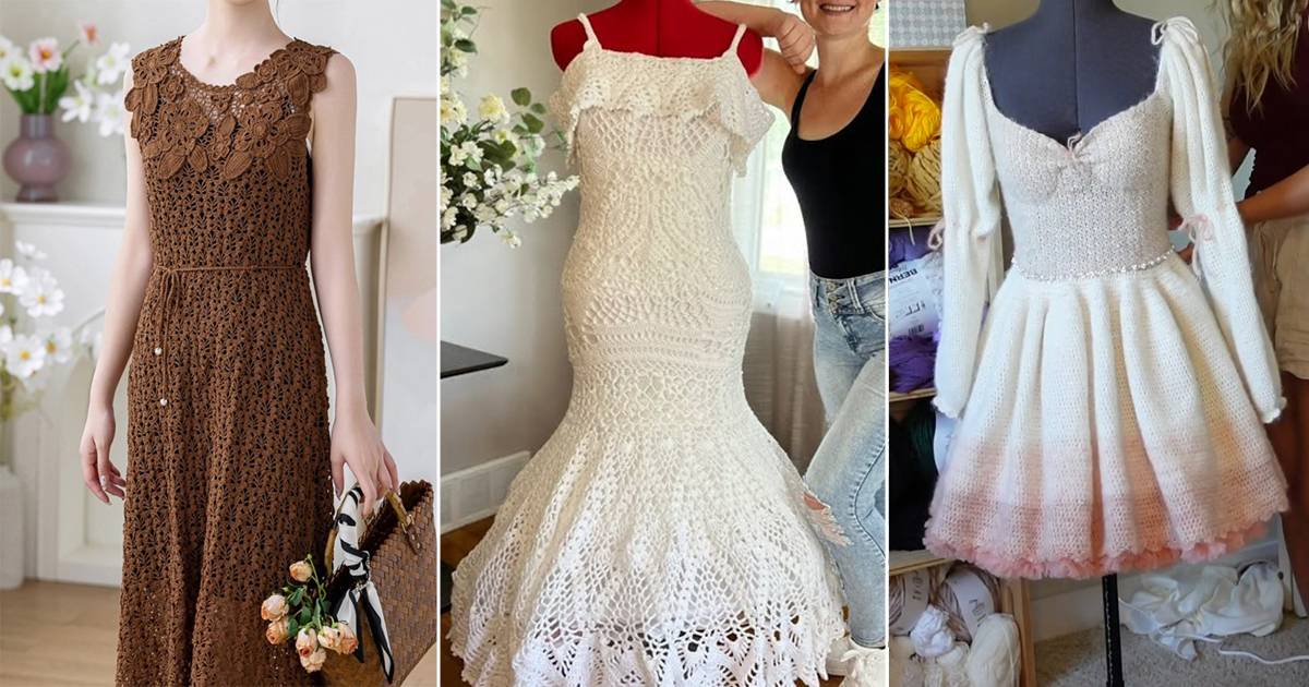 37 Easy Crochet Dress Patterns Image