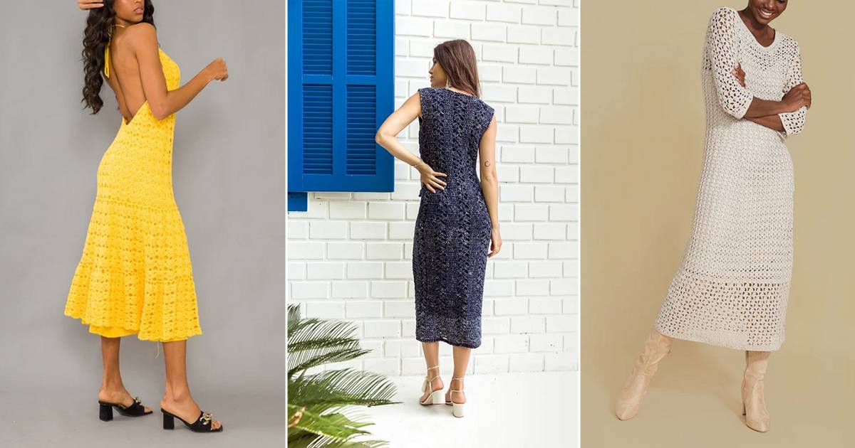 37 Easy Crochet Dress Patterns Image