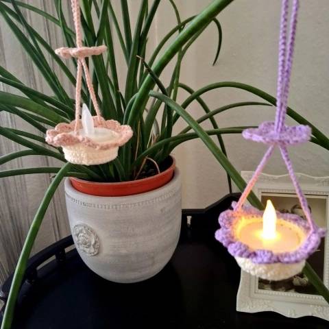 30 Crochet Tea Light Holder Patterns Image