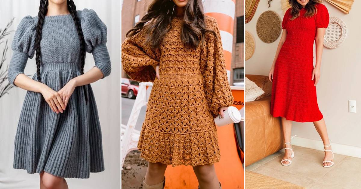 37 Easy Crochet Dress Patterns Image