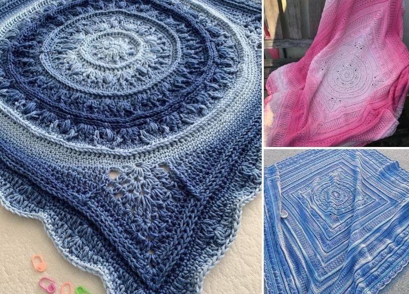 27 Pink Crochet Blanket Patterns Image
