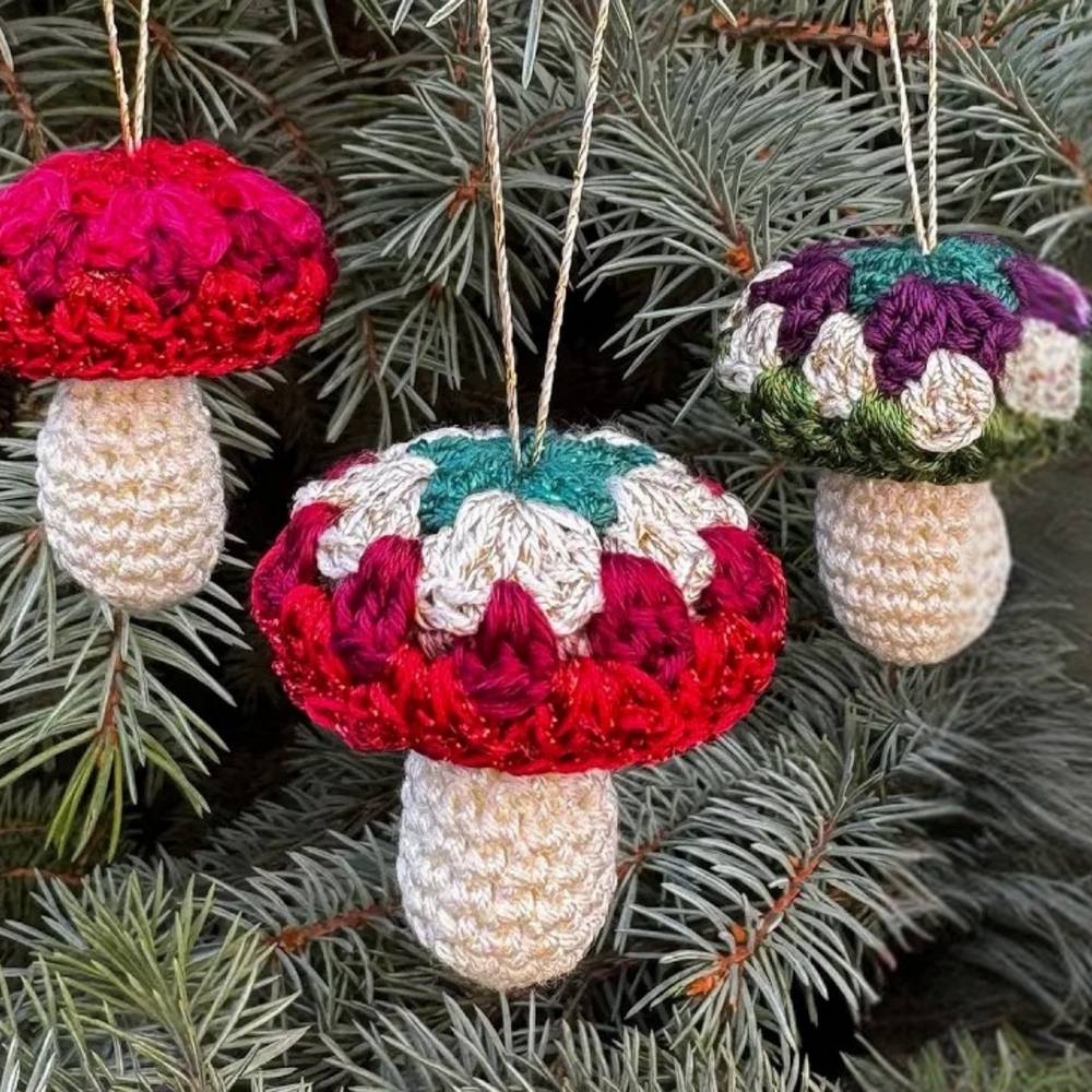 11 Crochet Popping Mushroom Patterns Image