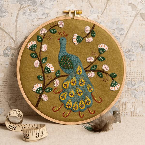 13 Felt Embroidery Hoops Image
