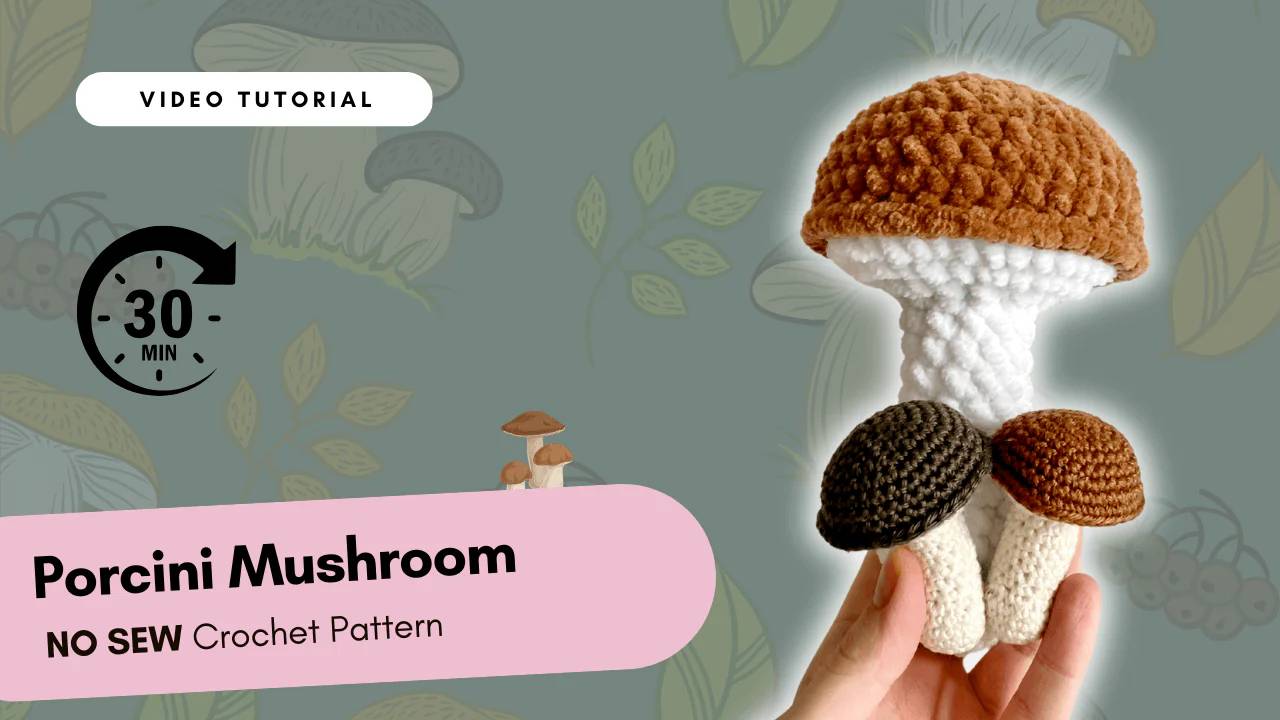 11 Crochet Popping Mushroom Patterns Image