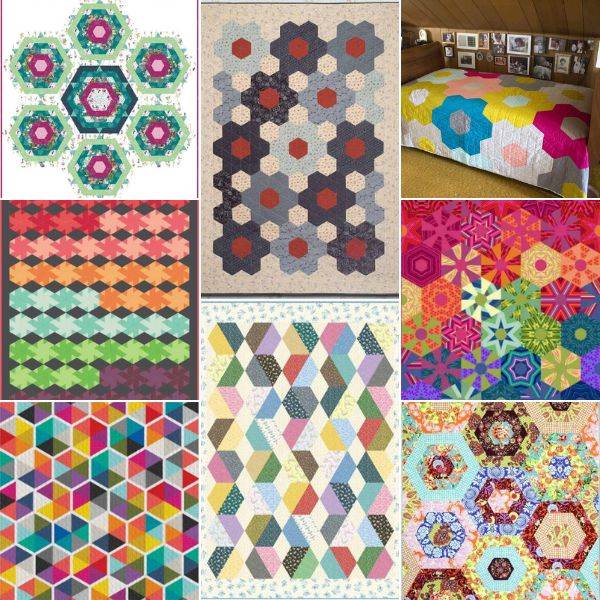 14 Modern English Paper Piecing Patterns Image