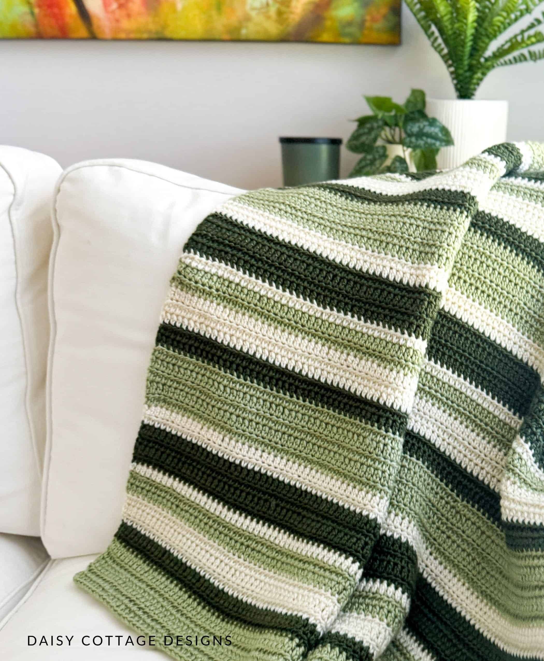 30 4 Colour Crochet Blanket Patterns Image