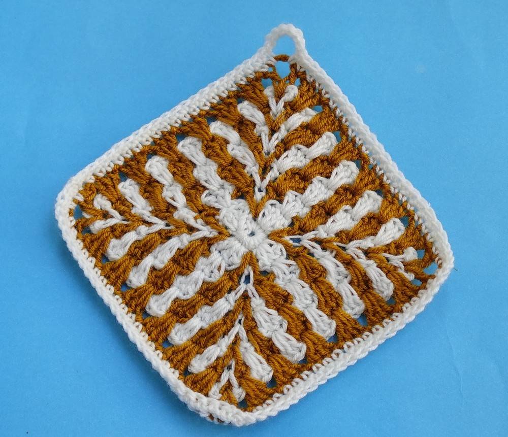 37 Tunisian Crochet Pot Holders Patterns Image