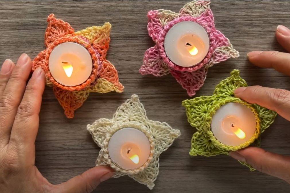 30 Crochet Tea Light Holder Patterns Image