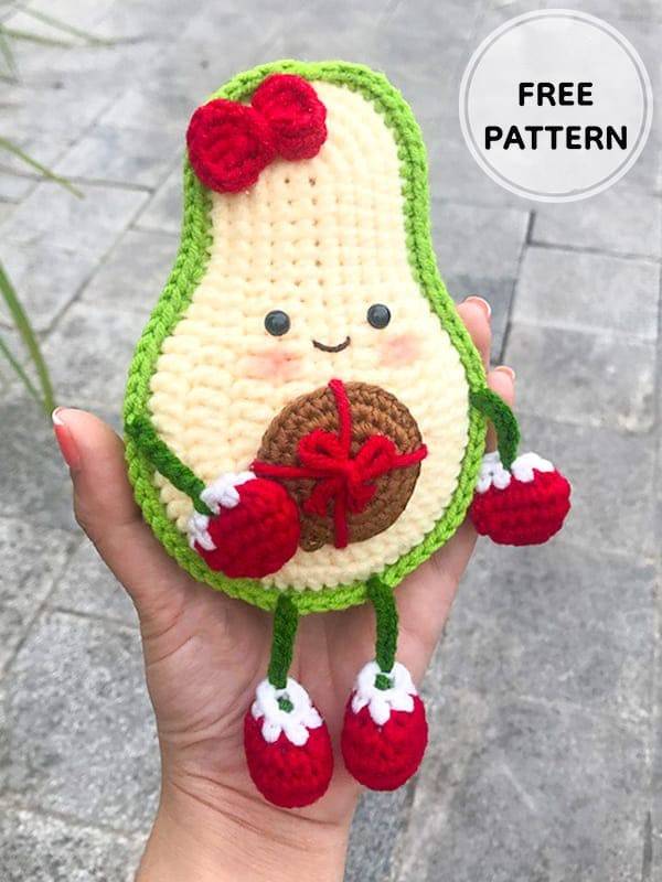 34 Crochet Avocado Patterns Image