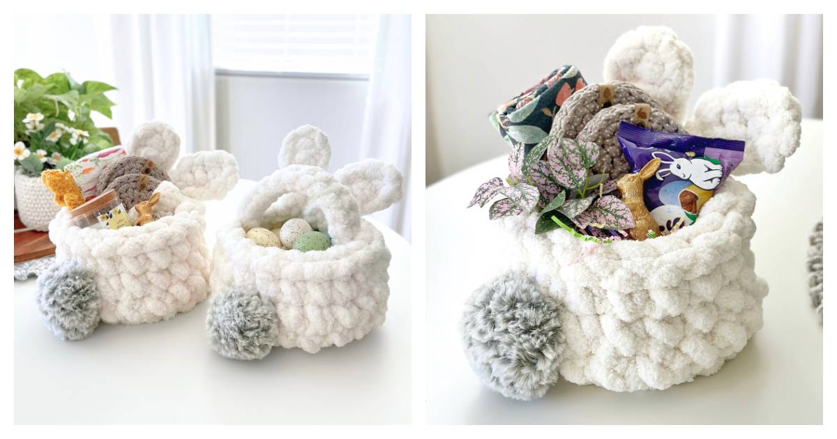 37 Crochet Easter Basket Patterns Image