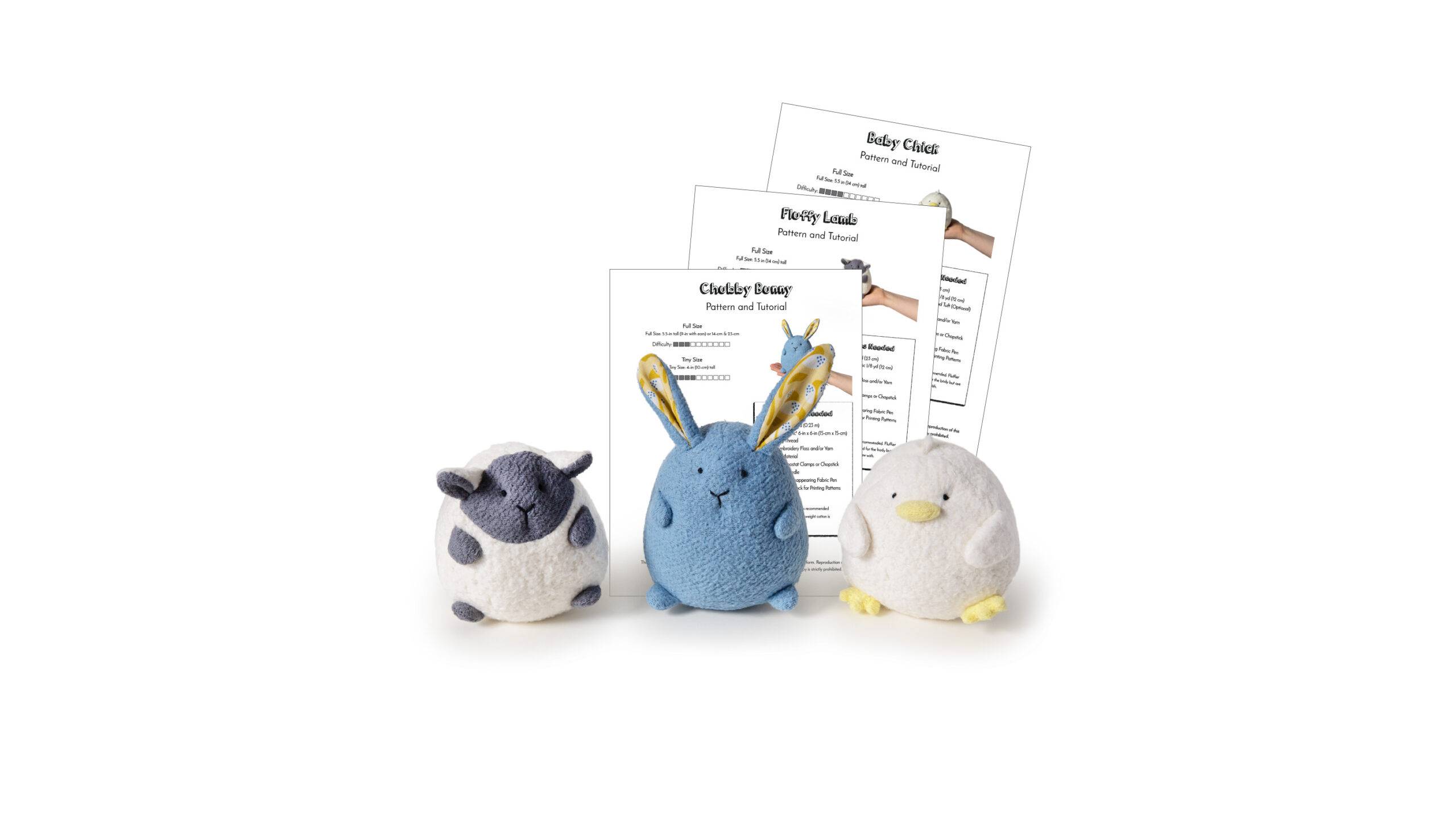 32 Soft Toy Patterns Image