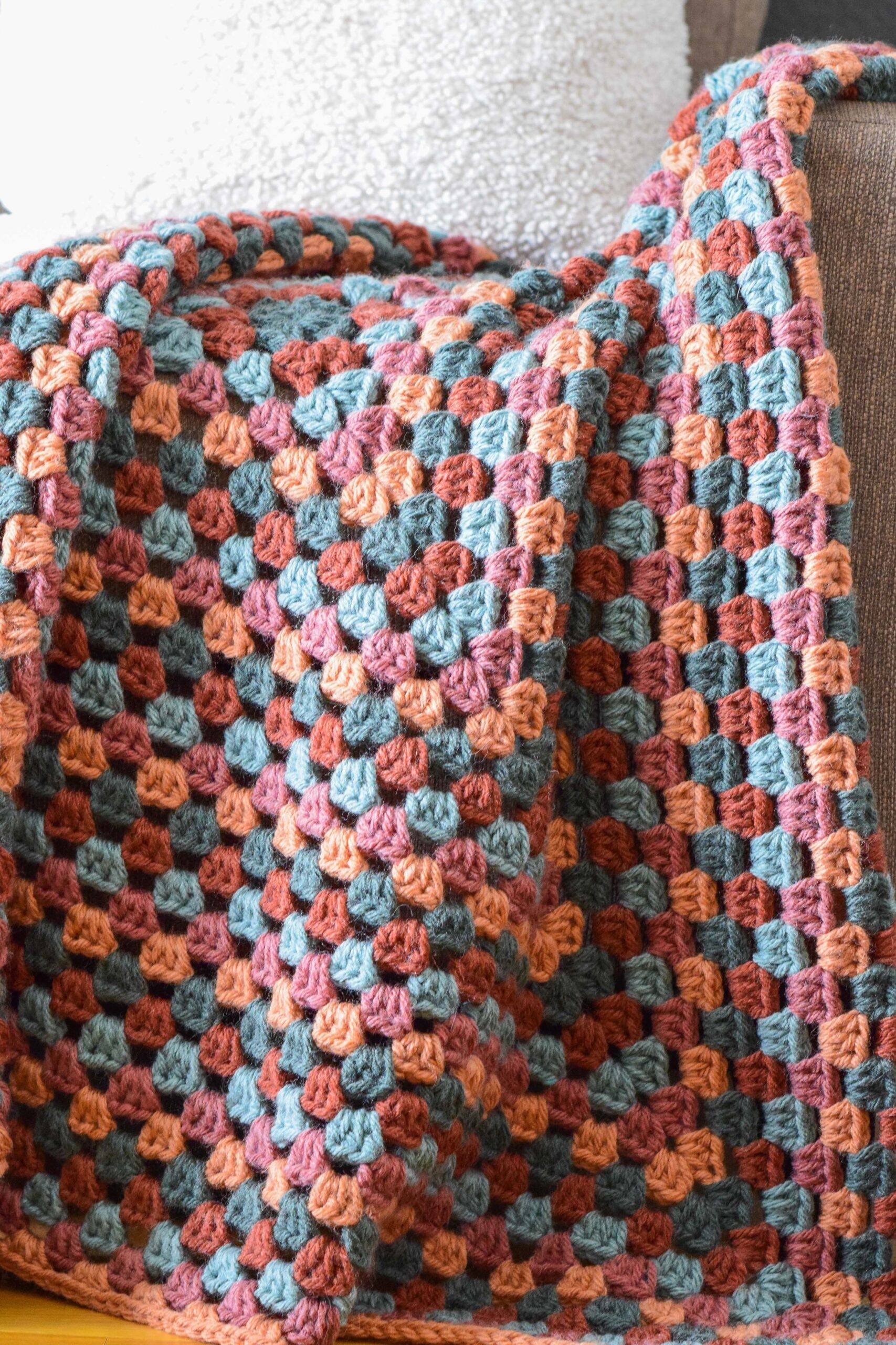 30 4 Colour Crochet Blanket Patterns Image