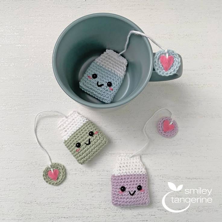 11 Crochet Tea Bag Bookmark Patterns Image