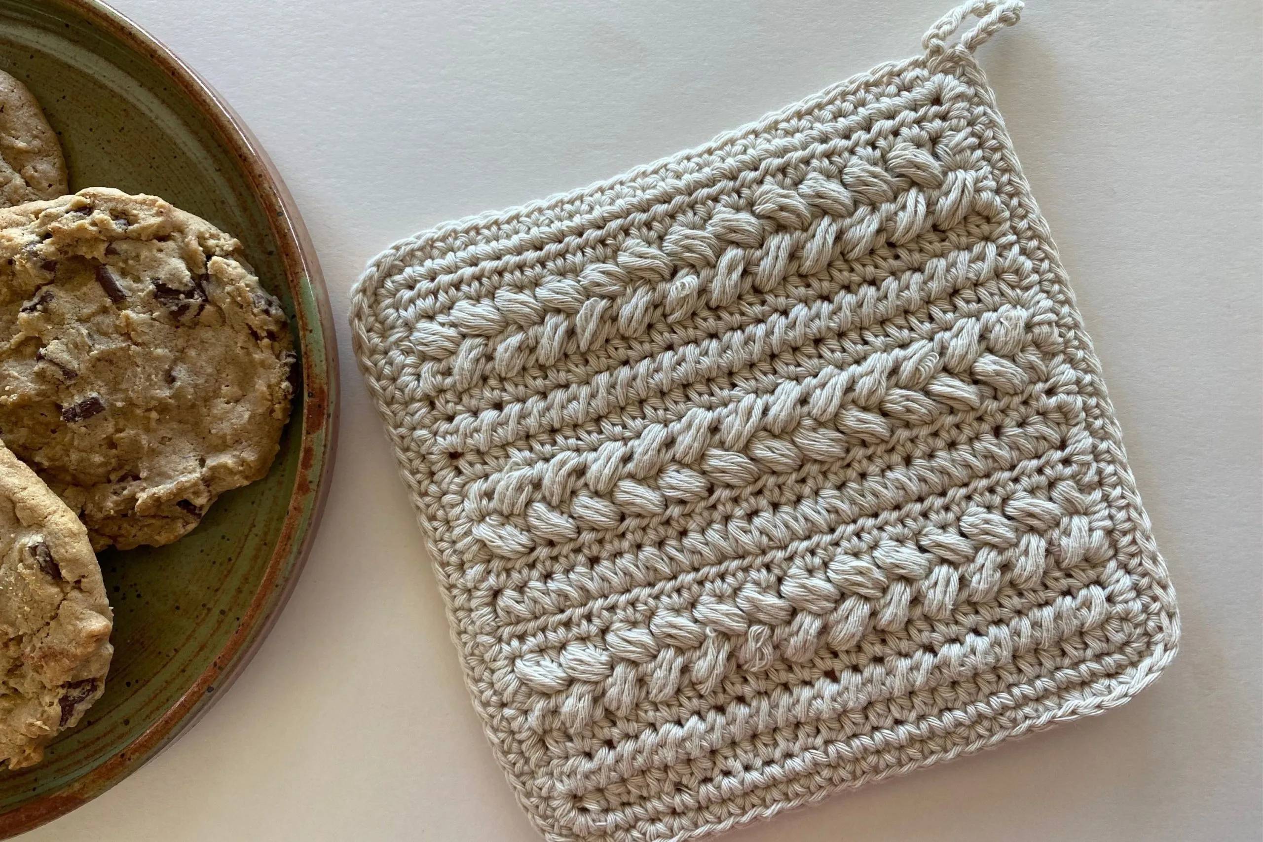37 Tunisian Crochet Pot Holders Patterns Image