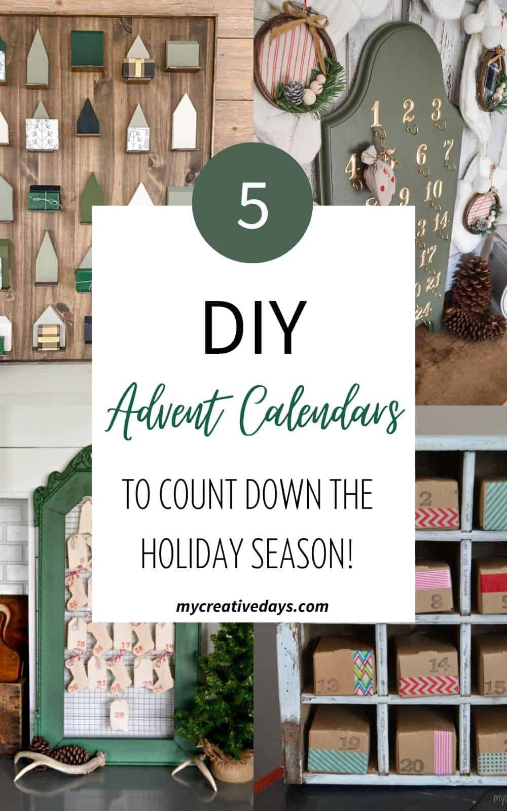 32 DIY Wooden Advent Calendar Ideas Image