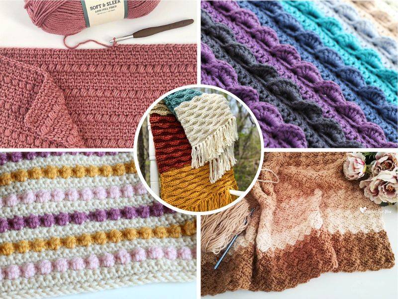 33 Two Tone Crochet Blanket Patterns Image