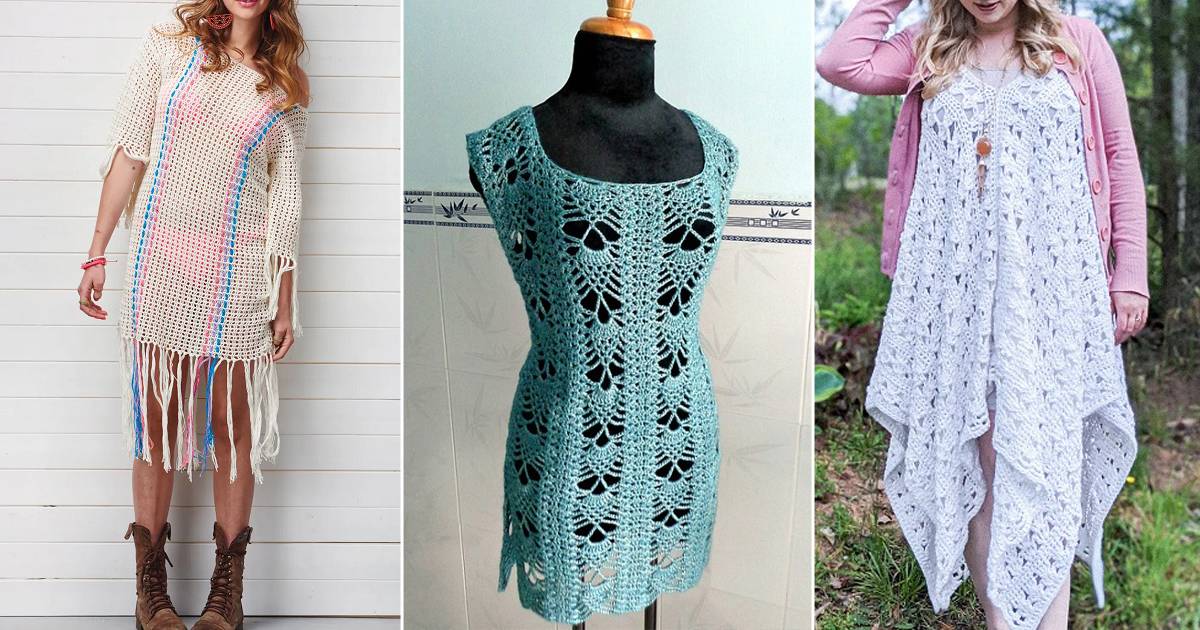 37 Easy Crochet Dress Patterns Image