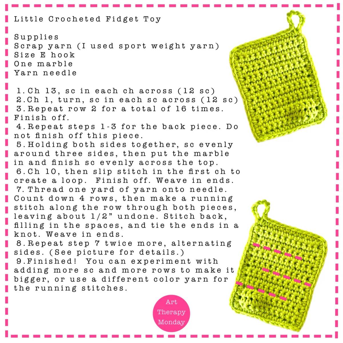 34 Crochet Pop It Fidget Patterns Image