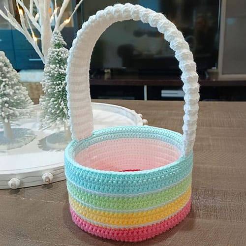 37 Crochet Easter Basket Patterns Image