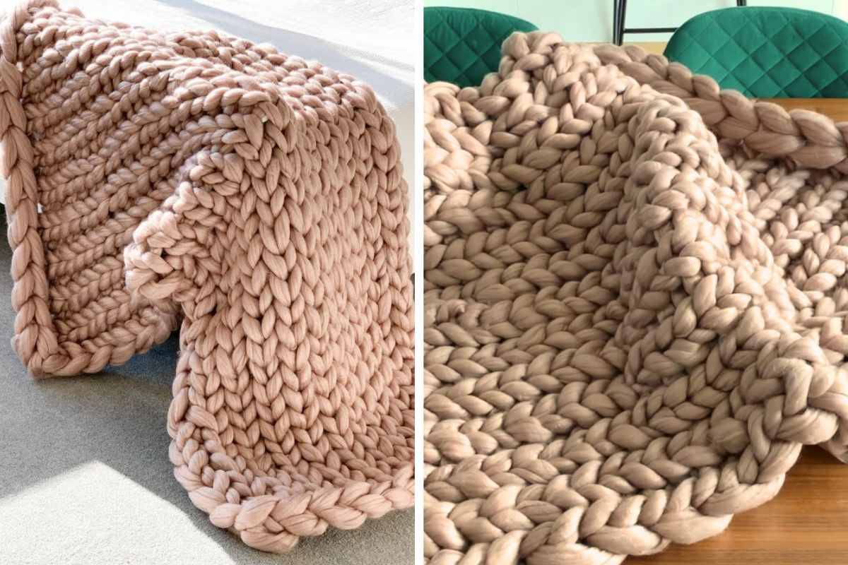 18 Finger Knit Baby Blanket Patterns Image