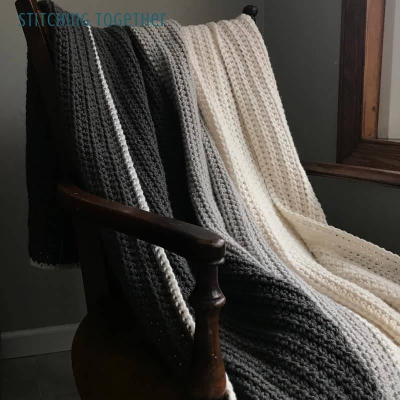 33 Two Tone Crochet Blanket Patterns Image