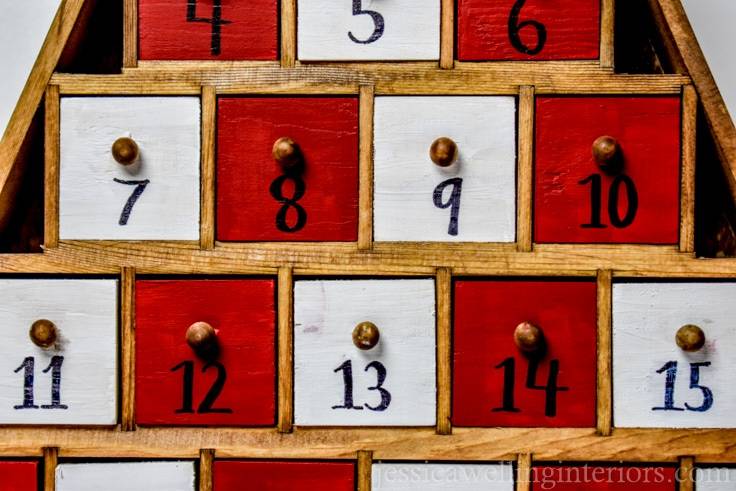 32 DIY Wooden Advent Calendar Ideas Image