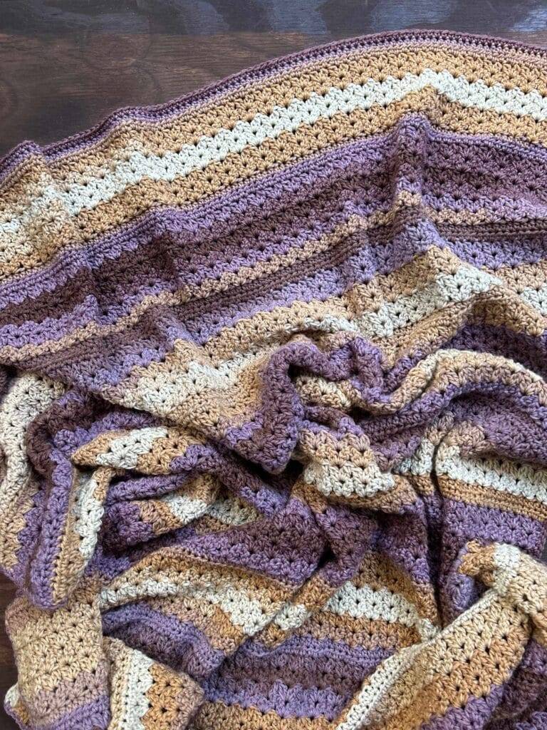 29 7 Weight Yarn Crochet Blanket Patterns Image