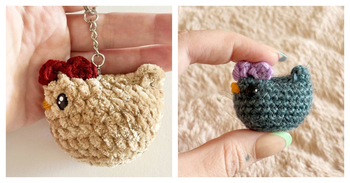 30 Crochet Easter Keychain Patterns Image