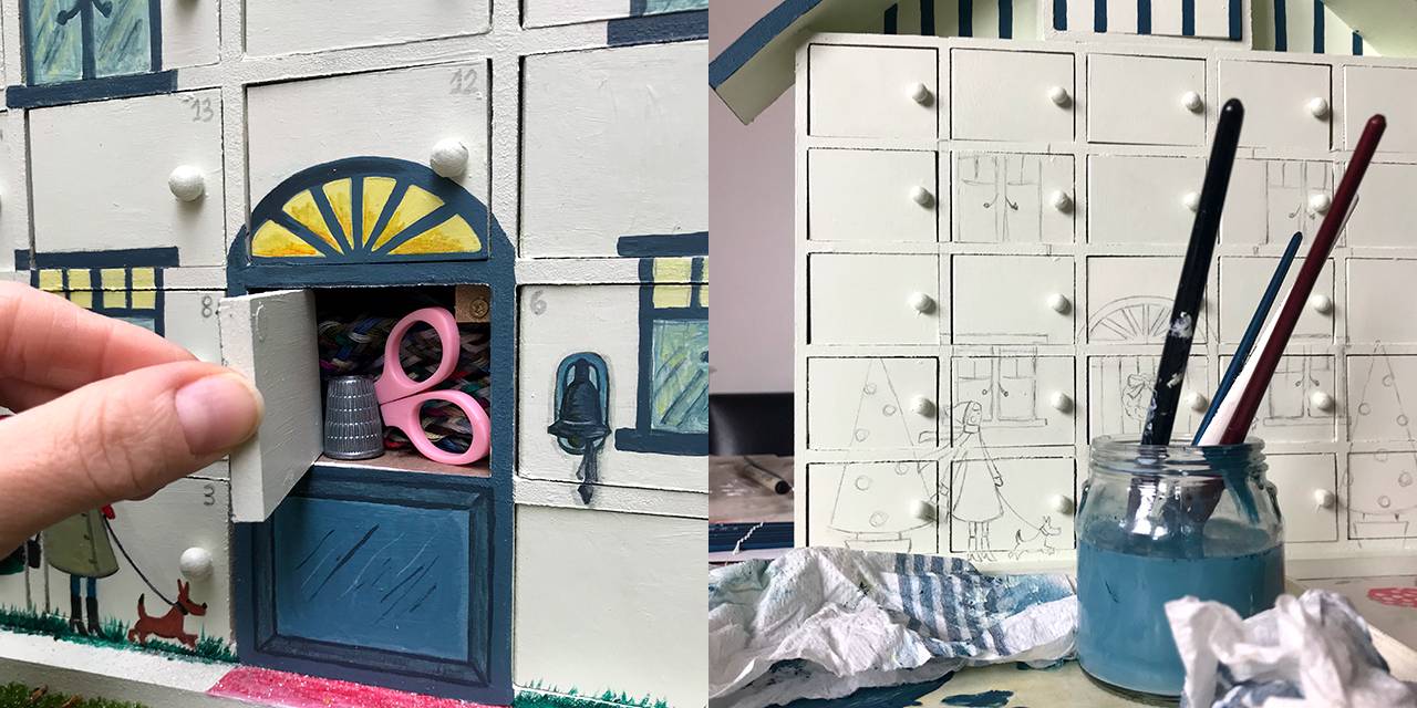 32 DIY Wooden Advent Calendar Ideas Image