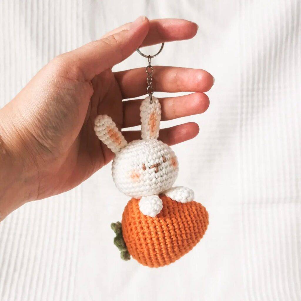 30 Crochet Easter Keychain Patterns Image