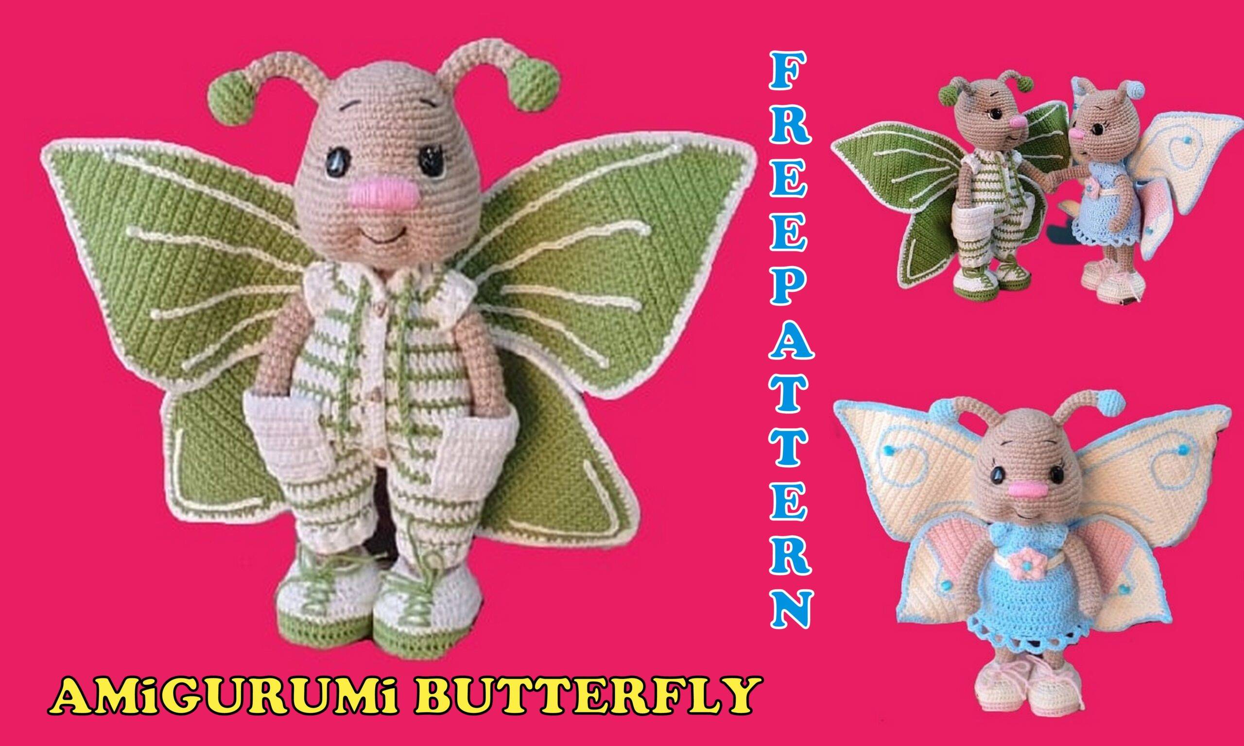 39 Butterfly Amigurumi Patterns Image