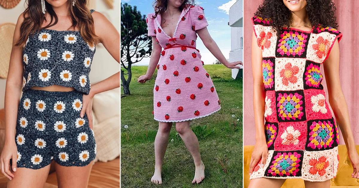 37 Easy Crochet Dress Patterns Image